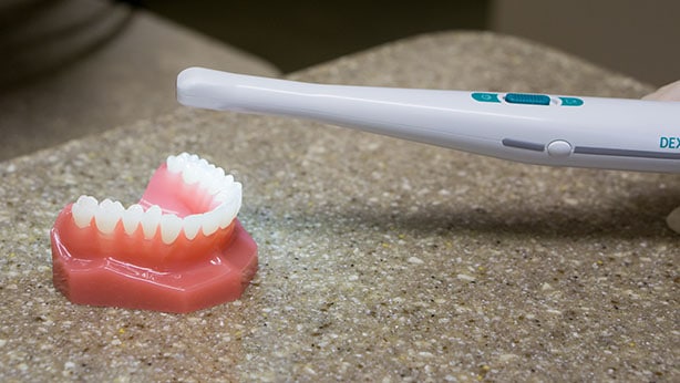 Closeup of Dexis Intra-Oral Camera