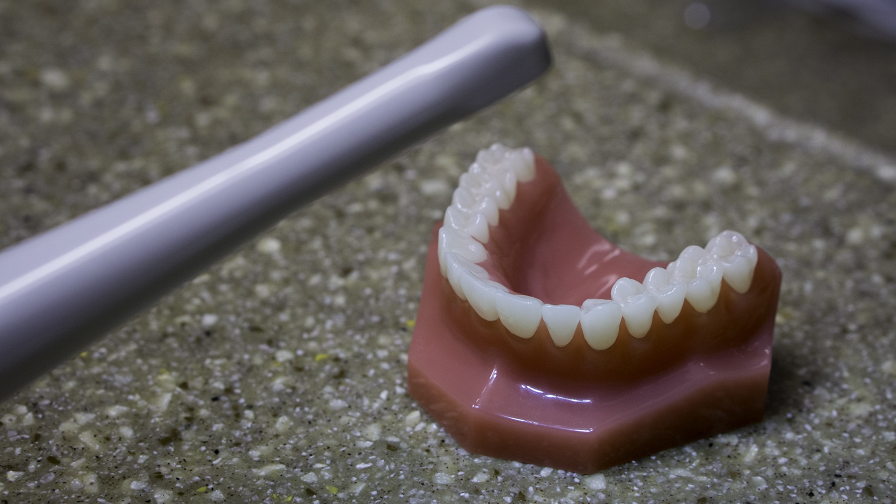 Closeup photo of Gums with Intra Oral Camera